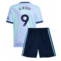 Arsenal Gabriel Jesus #9 Fußballbekleidung 3rd trikot Kinder 2024-25 Kurzarm (+ kurze hosen)